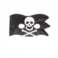 Kids Cool Pirate Sequin Mask by Rice