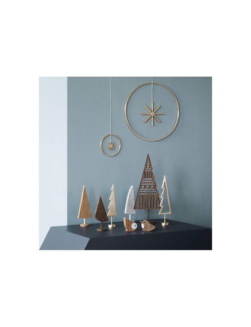 Ferm living winterland brass tree online