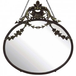 Bloomingville - wall mirror "Chateau collection" : black