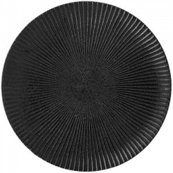 BLOOMINGVILLE - black plate "Neri" Ø29 cm
