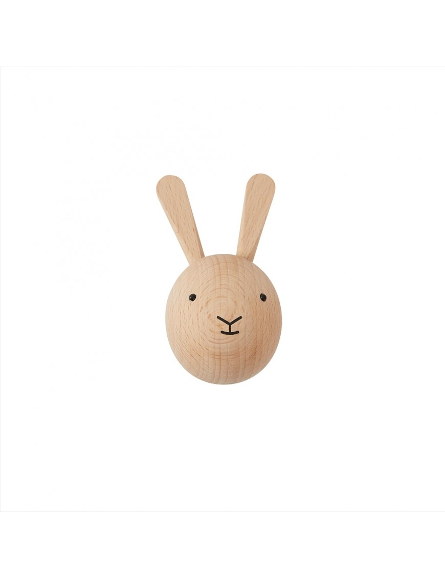 Patere Lapin En Bois Oyoy Mini