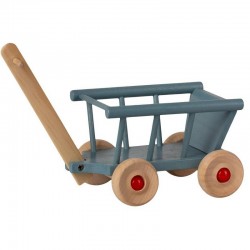 MAILEG wagon, blue (micro)
