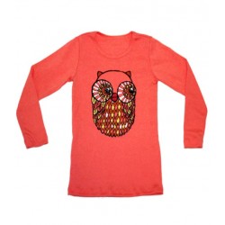 4y - misha lulu tee shirt with owl